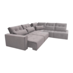Sofa De Canto Camaro Retratil e Reclinavel Tecido Veludo (Cores) - SOB ENCOMENDA