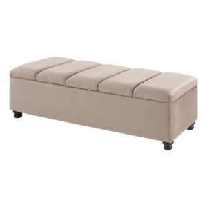 Recamier Estilo Puff Baú Modelo Luiza Tamanho 88cm/1,28m/1,38m/1,58m/1,93m para Quarto para Cama Solteiro, Viúva, Casal, Queen ou King com Tecido (CORES) – SOB ENCOMENDA