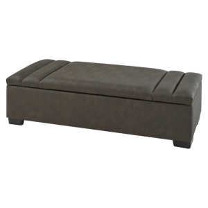 Recamier Estilo Puff Baú Modelo Miami Tamanho 88cm/1,28m/1,38m/1,58m/1,93m para Quarto para Cama Solteiro, Viúva, Casal, Queen ou King com Tecido (CORES) – SOB ENCOMENDA